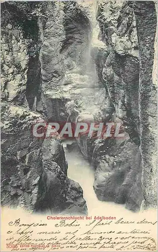 Cartes postales Cholerenschlucht bei Adelboden