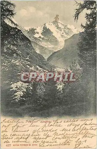 Cartes postales Jungfrau