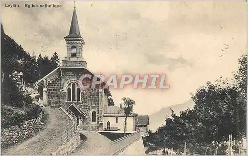 Cartes postales Leysin Eglise Catholique