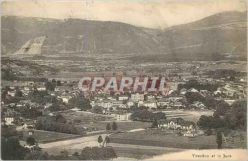 Cartes postales Yverdon et le Jura