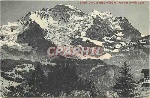 Cartes postales Die Jungfrau von der Isenfluh aus