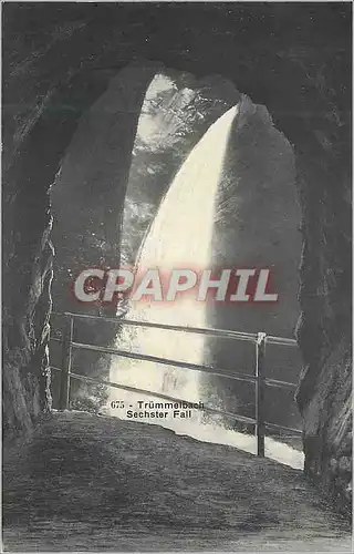 Ansichtskarte AK Trummelbach Sechster Fall