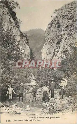 Cartes postales Portes Sarrasines pres Gex