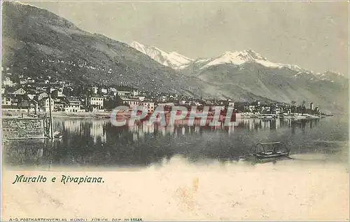Cartes postales Muralto e Rivapiana