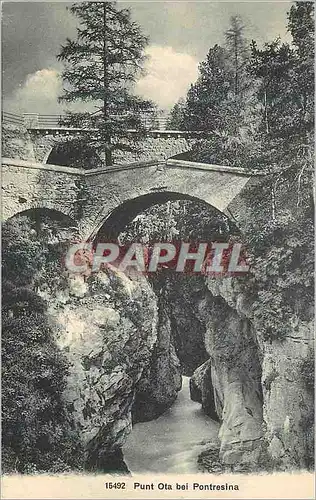 Cartes postales Punt Ota bei Pontresina
