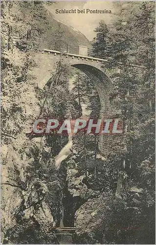 Cartes postales Schlucht bei Pontresina