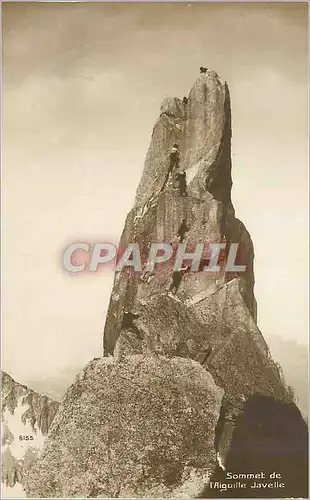 Cartes postales Sommet de l Aiguille Javelle Alpinisme