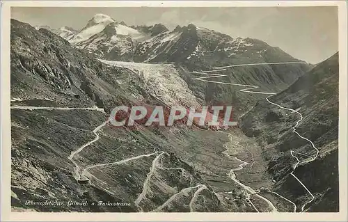 Cartes postales Rhonegletscher Grimsel Furkustrasse