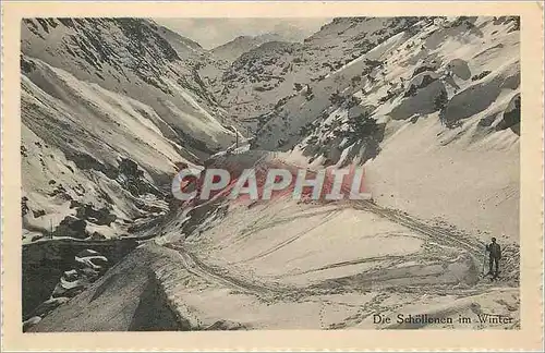 Cartes postales Die Schollenen im Winter