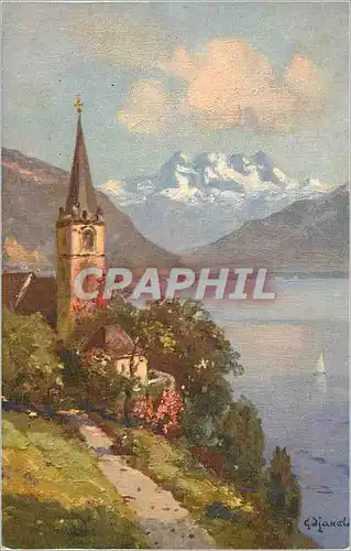 Cartes postales Eglise Suisse