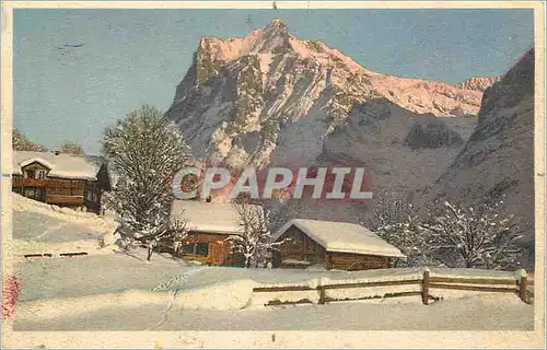 Cartes postales Grindelwald Wetterhorn