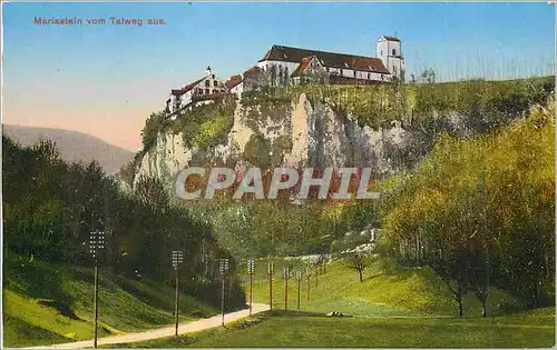 Cartes postales Mariastein vom Talweg aus