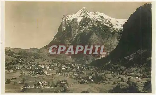 Cartes postales Grindelwald mit Wetterhorn