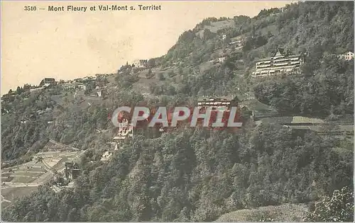 Cartes postales Mont Fleury et Val Mont s Territet