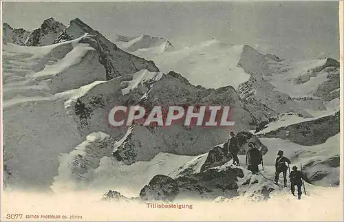 Ansichtskarte AK Titlisbesteigung Alpinisme