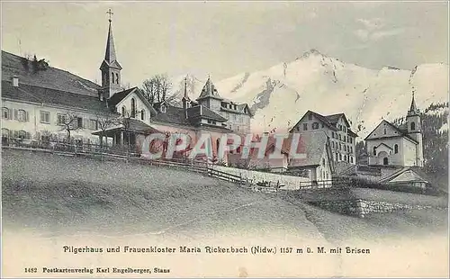 Cartes postales Pilgerhaus und Frauenkloster Maria Rickenbach mit Brisen
