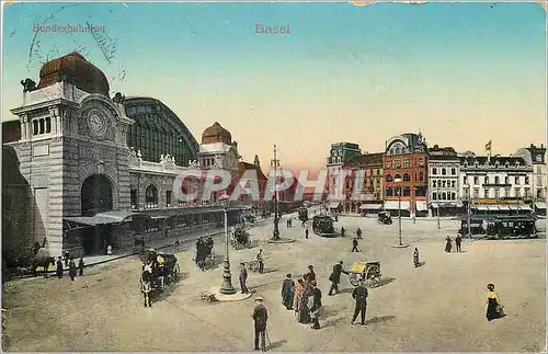 Cartes postales Basel Bundesbahnhof