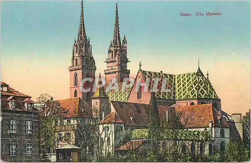 Cartes postales Basel Das Munster