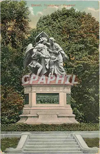 Cartes postales Basel Strassburger Denkmal