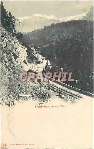 Cartes postales Engelbergbahn mit Titlis