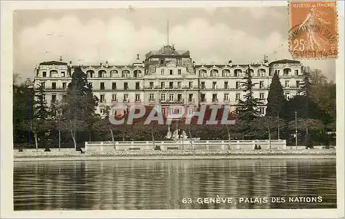 Cartes postales Geneve Palais des nations