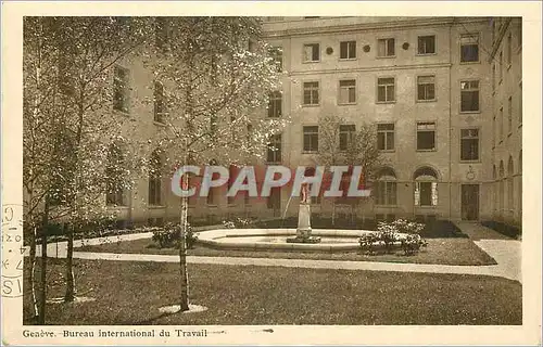 Cartes postales Geneve Bureau international du Travail