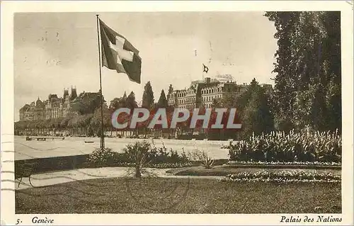 Cartes postales Geneve Palais des Nations