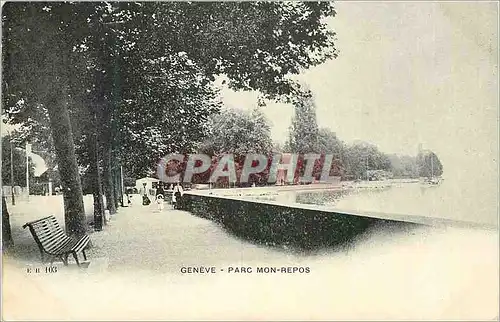 Cartes postales Geneve Parc Mon Repos