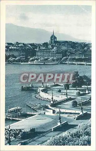Cartes postales Geneve La rade