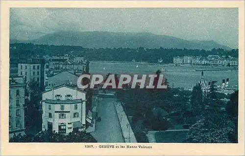 Cartes postales Geneve et les Monts Voirons