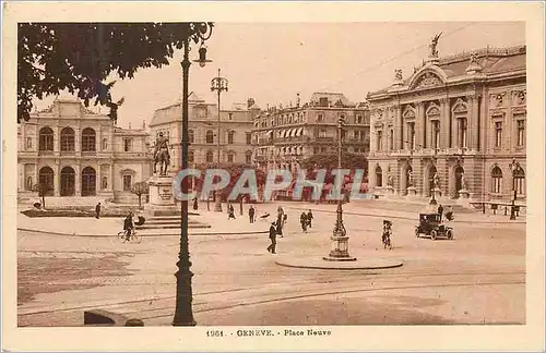 Cartes postales Geneve Place Neuve