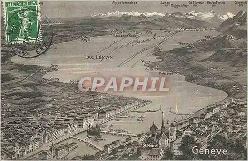 Cartes postales Geneve