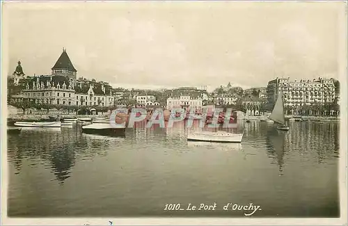 Cartes postales Le Port d Ouchy Bateaux