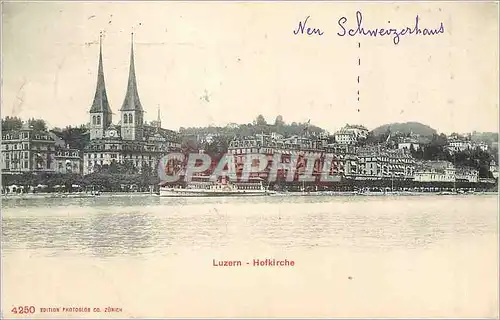 Cartes postales Luzern Hofkirche