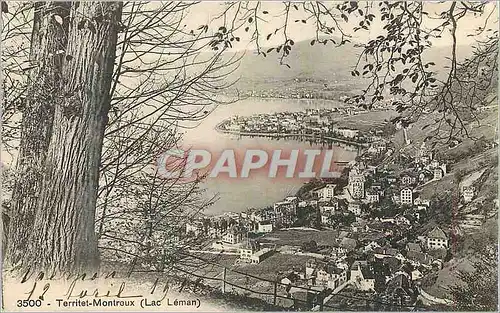 Cartes postales Territet Montreux Lac Leman