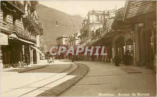 Cartes postales Montreux Avenue du Kursaal