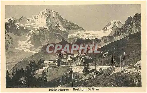 Cartes postales Murren Breithorn