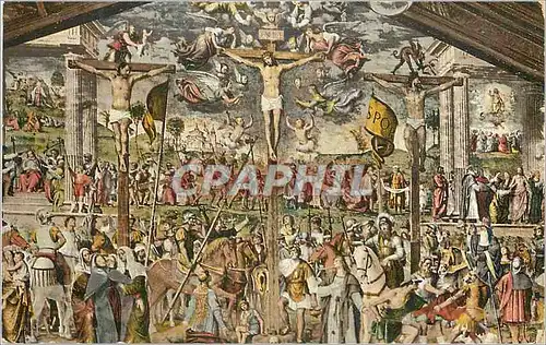 Cartes postales Lugano Chiesa degil Angeli La Passione di Bernardino Luino