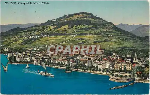 Cartes postales Vevey Et le Mont Pelerin