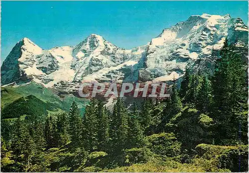 Cartes postales moderne Berner oberland Schweiz Eiger Monch Jungfrau Oberland Bernois Suisse Eiger Monch Jungfrau Oberla