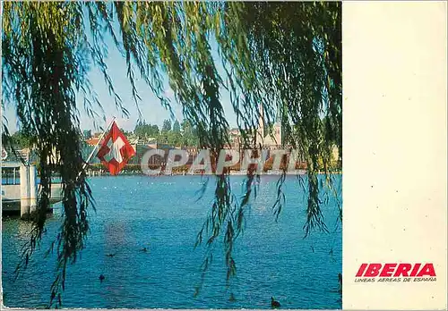 Cartes postales moderne Iberia Lineas Aereas de Espana Ginebra Suiza Iberia vuela diariamente e Norte y Sudamerica Europ