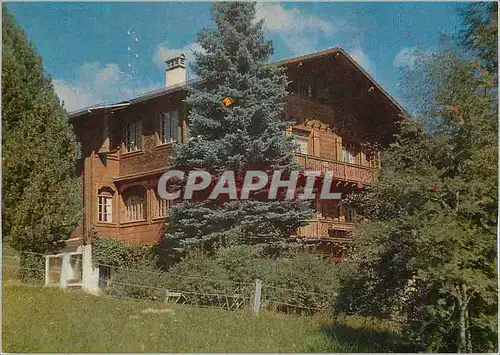 Cartes postales moderne Home Le Petit Poucet M et Mme Francois Bernasconi Telephone Chesieres Villars Suisse