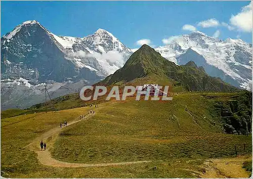 Cartes postales moderne Hotel Mannlichen m Eiger Monch Jungfrau Tschuggen