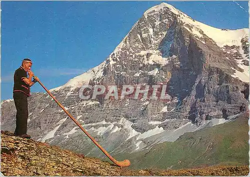 Moderne Karte Kleine Schieldegg Eiger