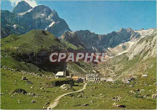 Cartes postales moderne Meglisalp mit Altman Rotsteinpab Lisengrat