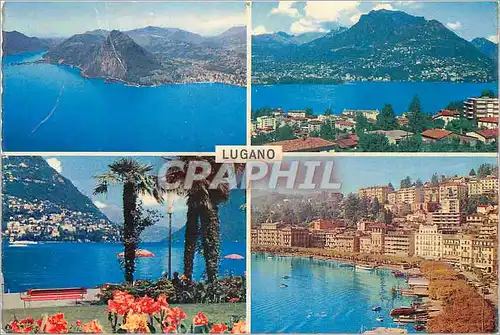 Cartes postales moderne Lugano