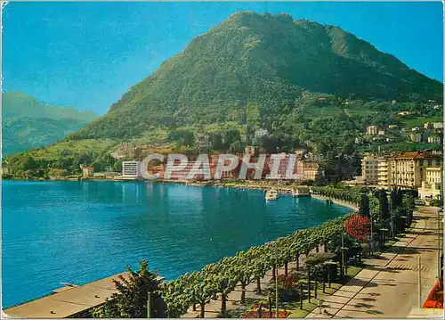 Cartes postales moderne Lugano Paradiso Monte San Salvatore