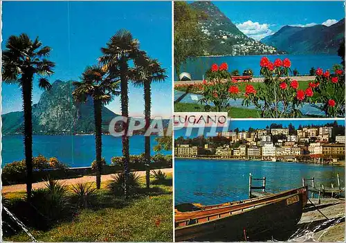 Cartes postales moderne Lugano