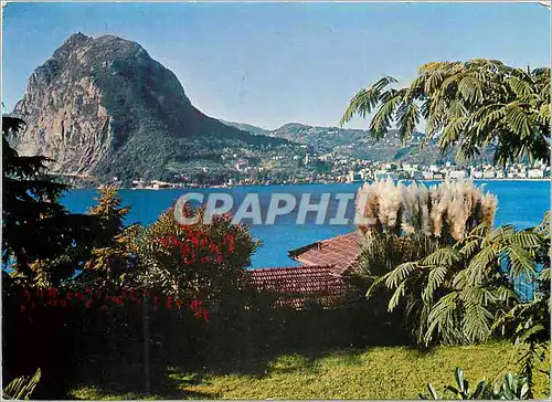 Cartes postales moderne Lugano Castagnola Monte San Salvatore