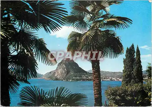 Cartes postales moderne Lugano Monte S Salvatore